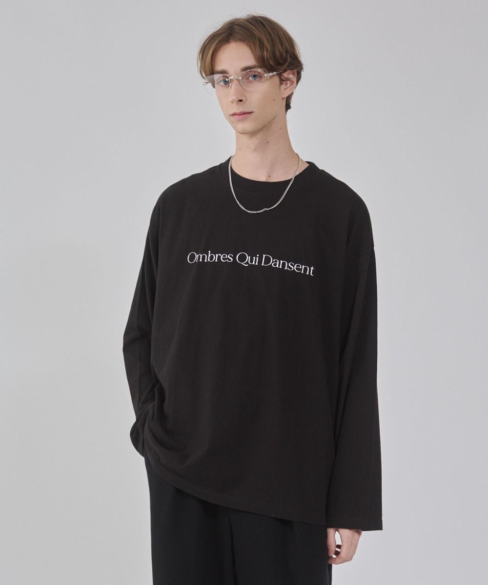 WEGO 【２点セット/ユニセックス着用ITEM】アクセ付きフォトコラージュT（LS） 