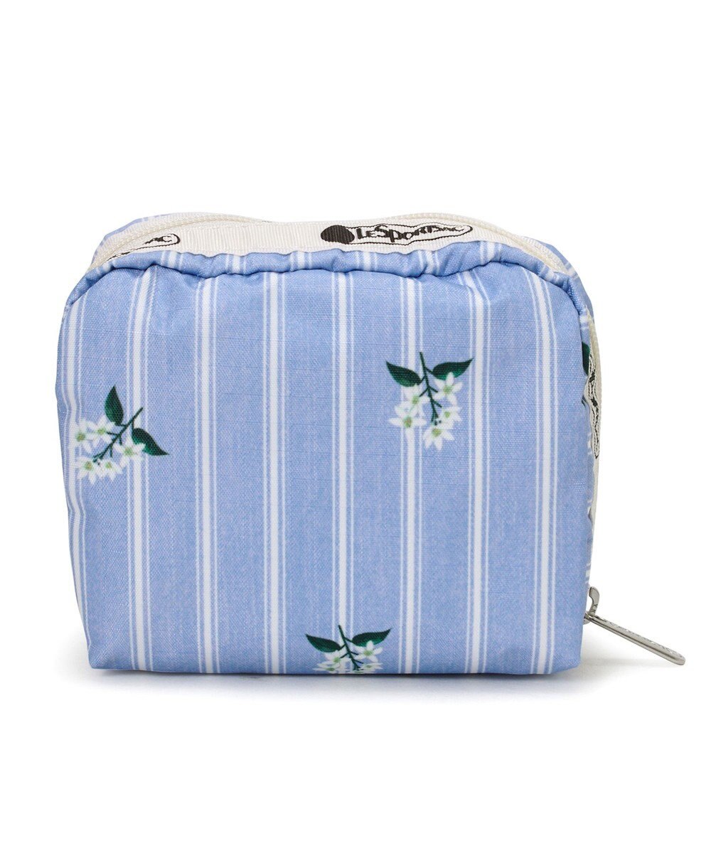 LeSportsac SQUARE COSMETIC/ジャスミンストライプ 