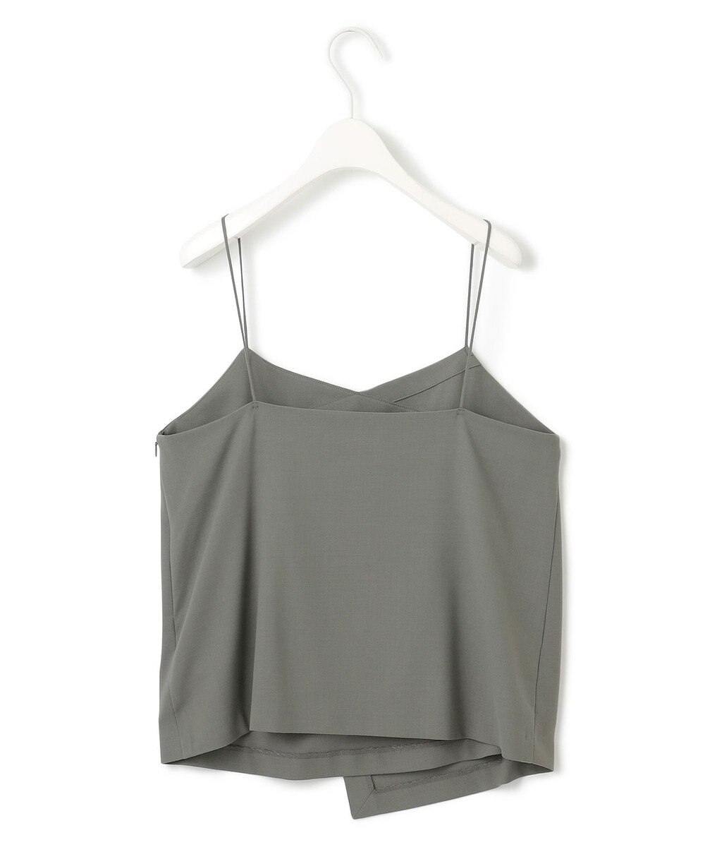 ICB L 【WEB限定・UVカット・洗える】ウール2WAYストレッチ キャミソールブラウス 