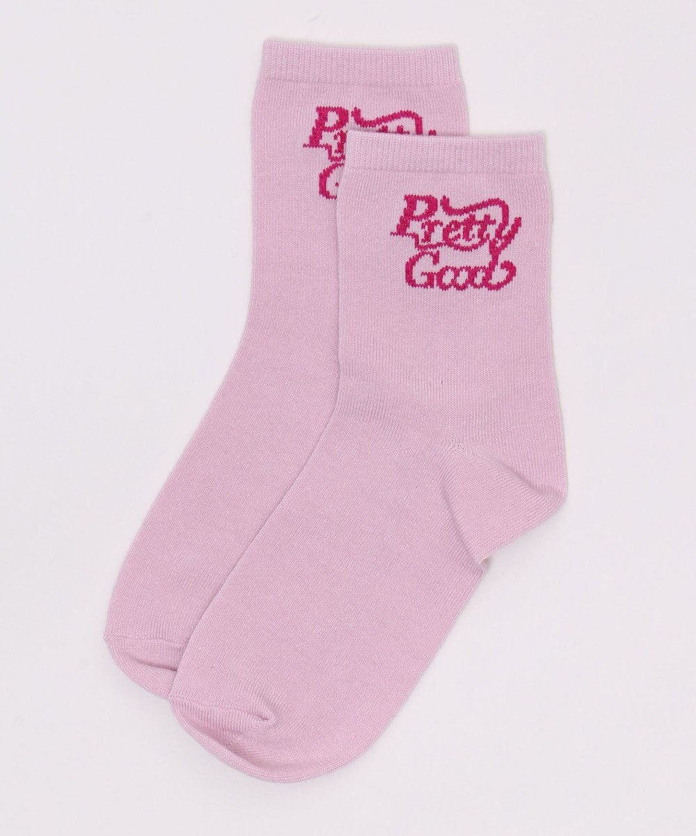 WEGO ラメロゴソックス 