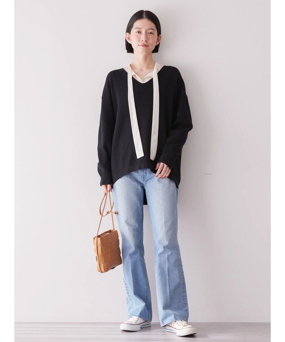 AMERICAN HOLIC イージーケア２ＷＡＹボウタイブラウス 