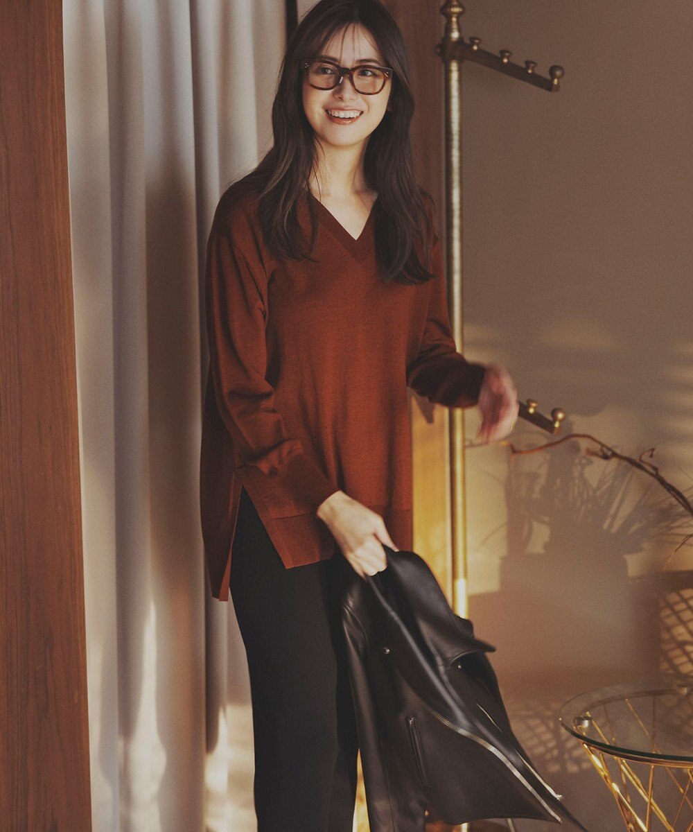 23区 ラムレザー ライダース ジャケット 