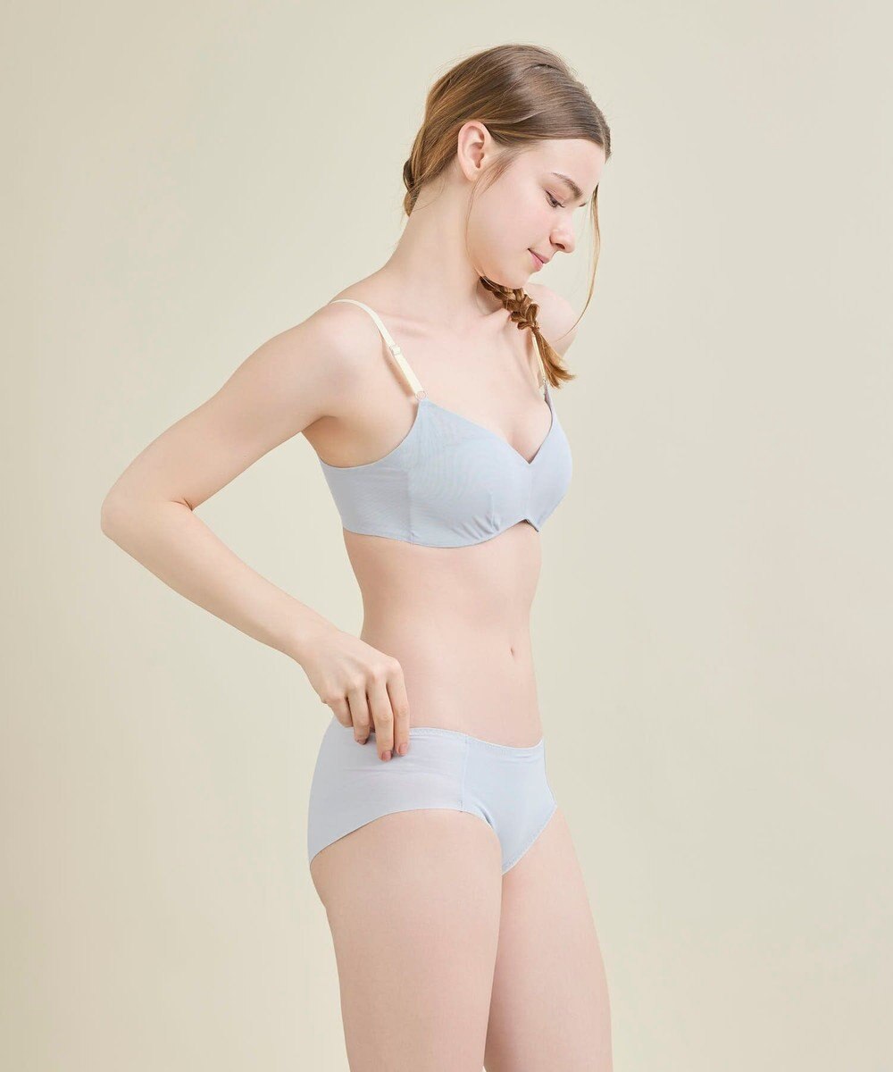 une nana cool 【リニューアル】364ブラ シンプル ノンワイヤーブラ 