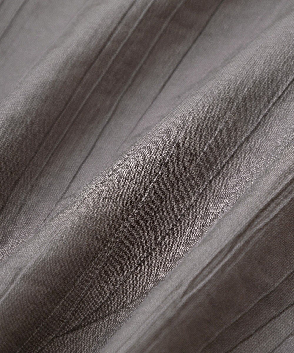 earth music&ecology 【接触冷感】裾ドロストフレンチスリーブシャツ 