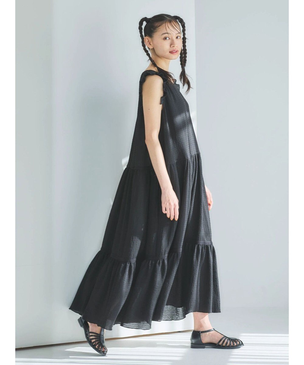 Green Parks ■ＥＳＣＡＲ　ドロストギャザーワンピース 