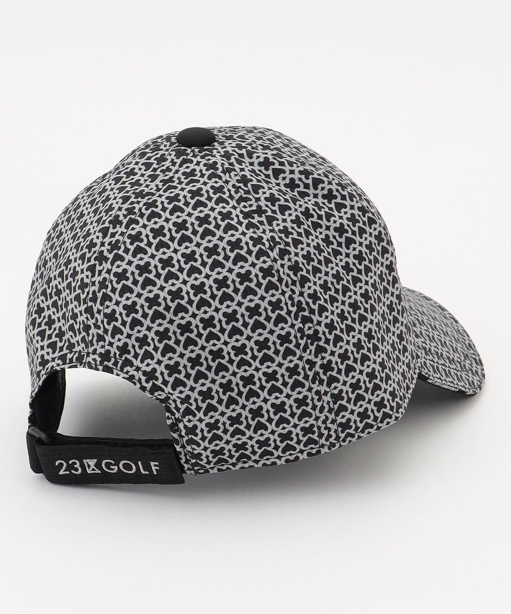 23区GOLF 【UNISEX】モノグラムプリントキャップ 