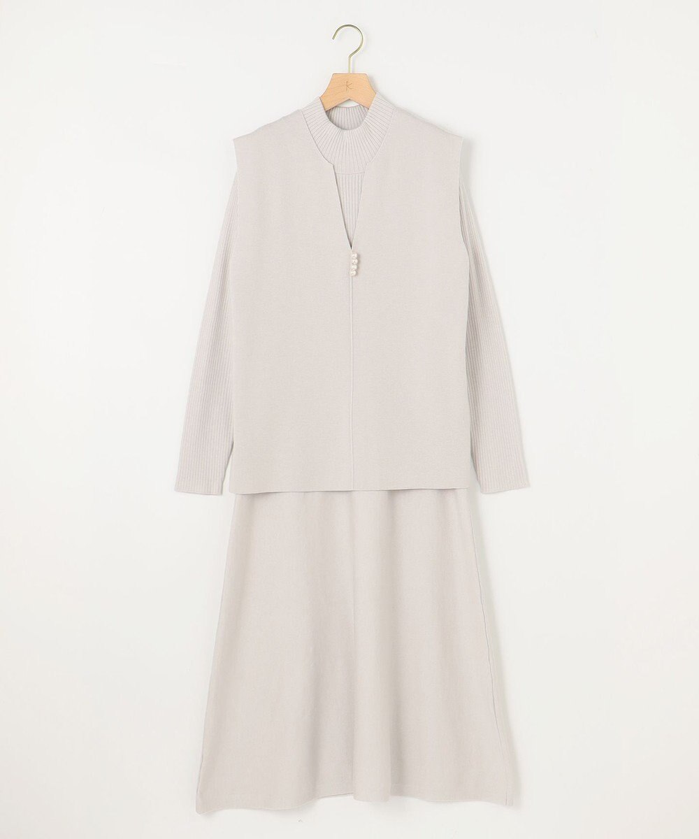 組曲 L 【2SET・WEB限定】ジレワンピースセット 