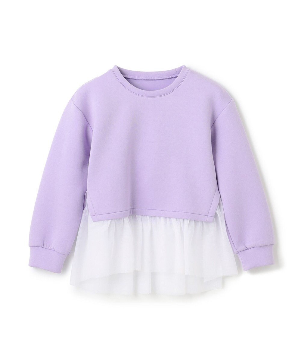 UNFILO 【110-150cm】BEAUTY FORM JERSEY ペプラムスウェット 