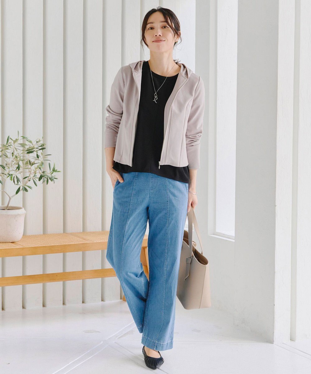 Tiaclasse 【洗える】ドルマンラメスリーブトップス 