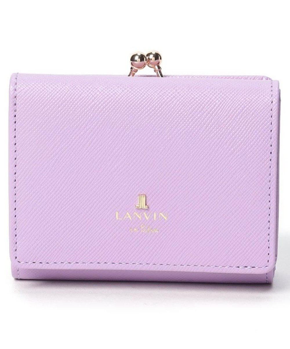 LANVIN en Bleu リュクサンブール 口金二つ折り財布 