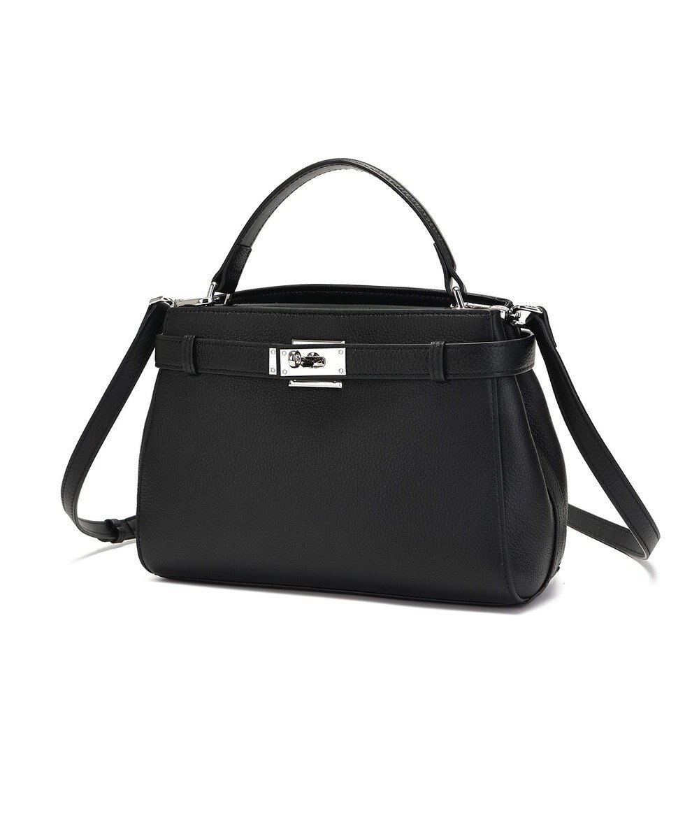 style code [Lyrss/リルス] 牛革 クラシック フラップ レザー ハンドバッグ 
