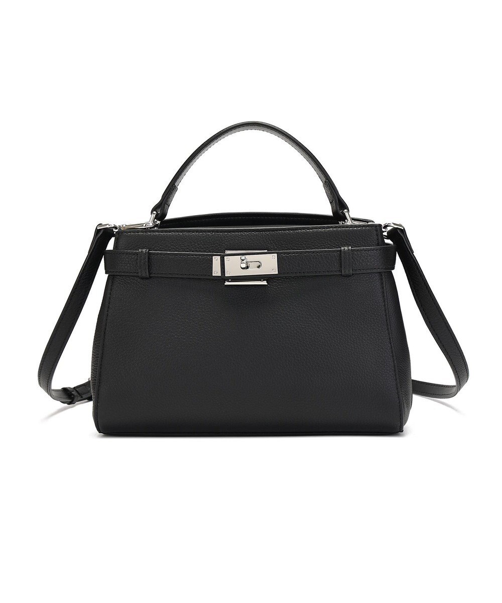 style code [Lyrss/リルス] 牛革 クラシック フラップ レザー ハンドバッグ 