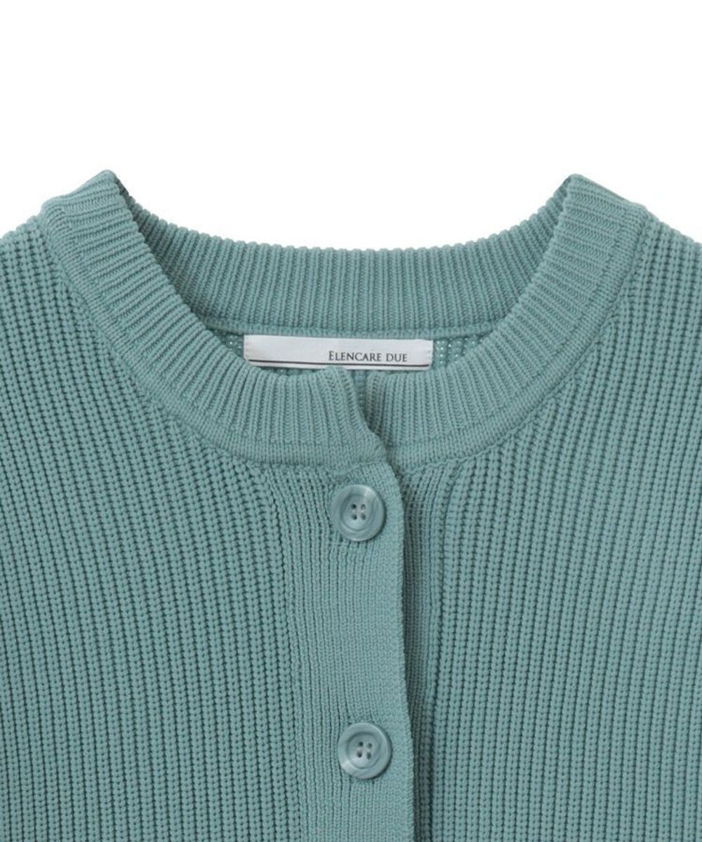 Green Parks ・ＥＬＥＮＣＡＲＥ　ＤＵＥ　スソレイヤーニットカーディカ 