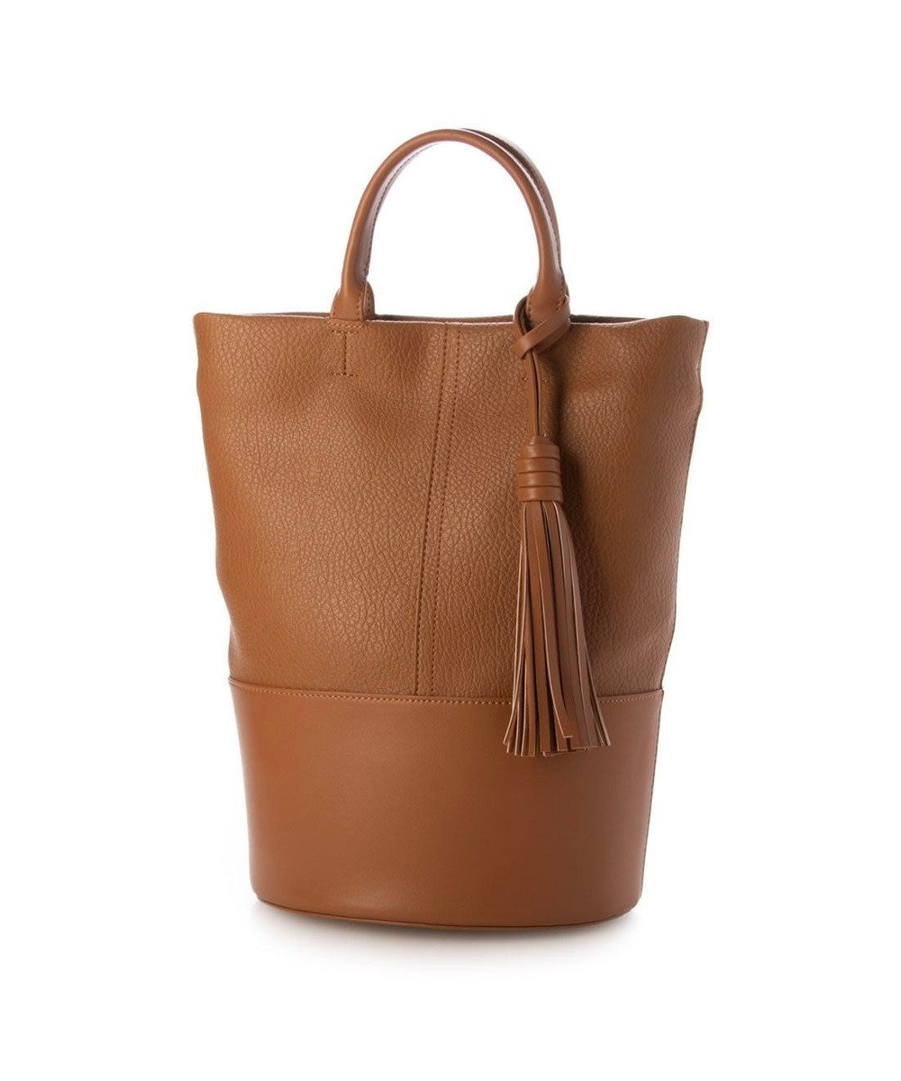 UNBILLION カシュカシュ cachecache / タッセル付きバケツ2wayバッグ 