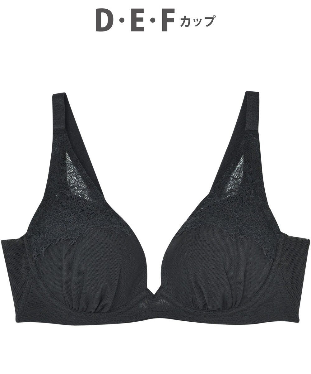 WACOAL ブラジャー 【小さく見せるブラ】 着やせ効果 ボリュームを逃がしてほっそり 脇高設計 Hカップまで対応 大きいサイズ レディース フルカップ BMM322 /ワコール 