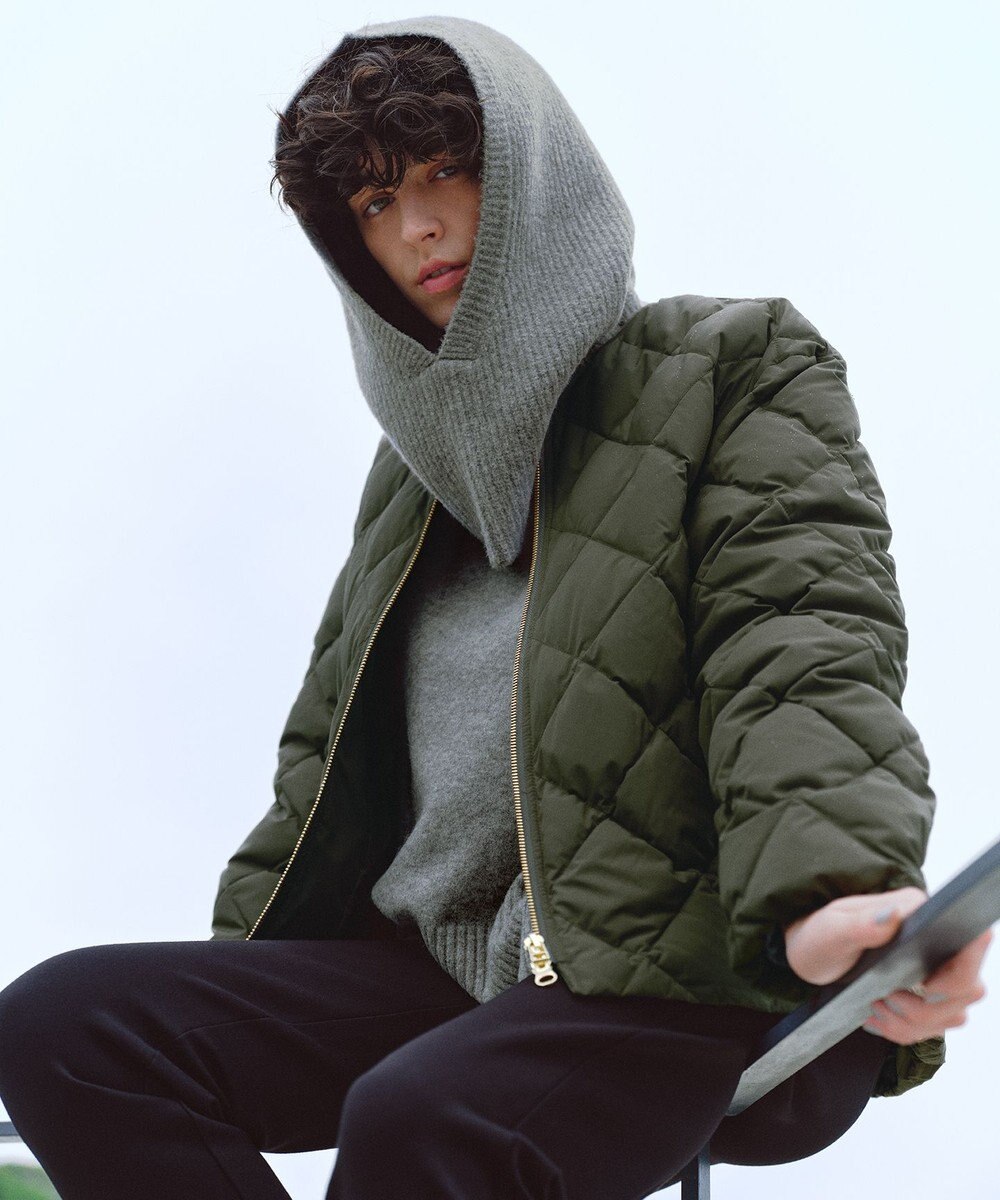 UNFILO 【洗える】ふわふわニット バラクラバ 