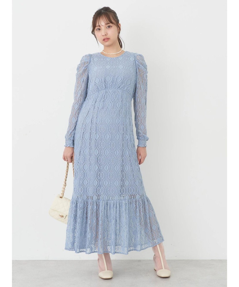 earth music&ecology 総レースワンピース 