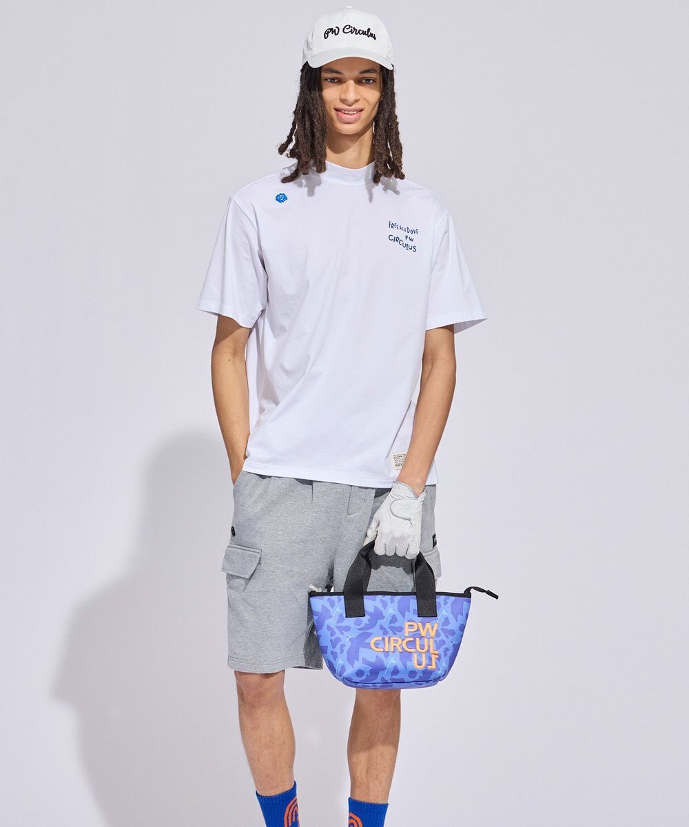 PW CIRCULUS 【MEN】DOVE グラフィックモックT ゴルフ 