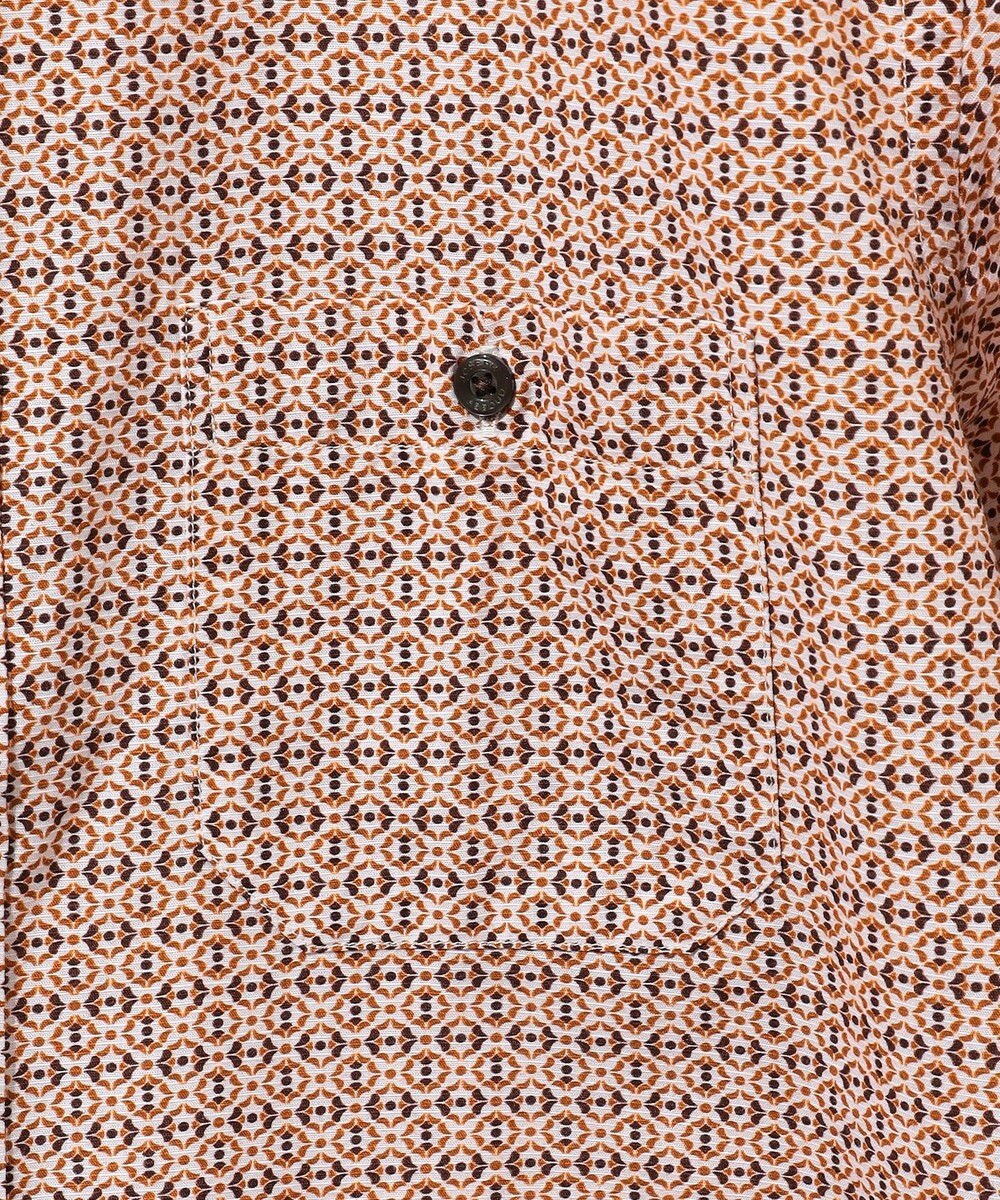 JOSEPH ABBOUD 【キングサイズ・サスティナブル】ジオメットリックパターン シャツ 