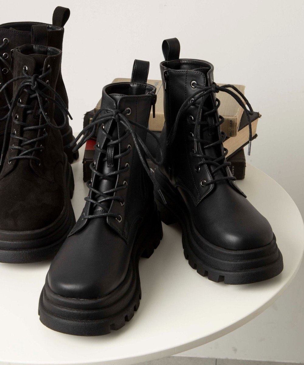 WEGO レースアップショートブーツ 