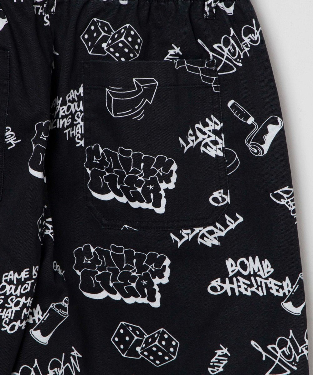 WEGO 【ウエストゴム/手洗い可】パターンイージーショーツ 