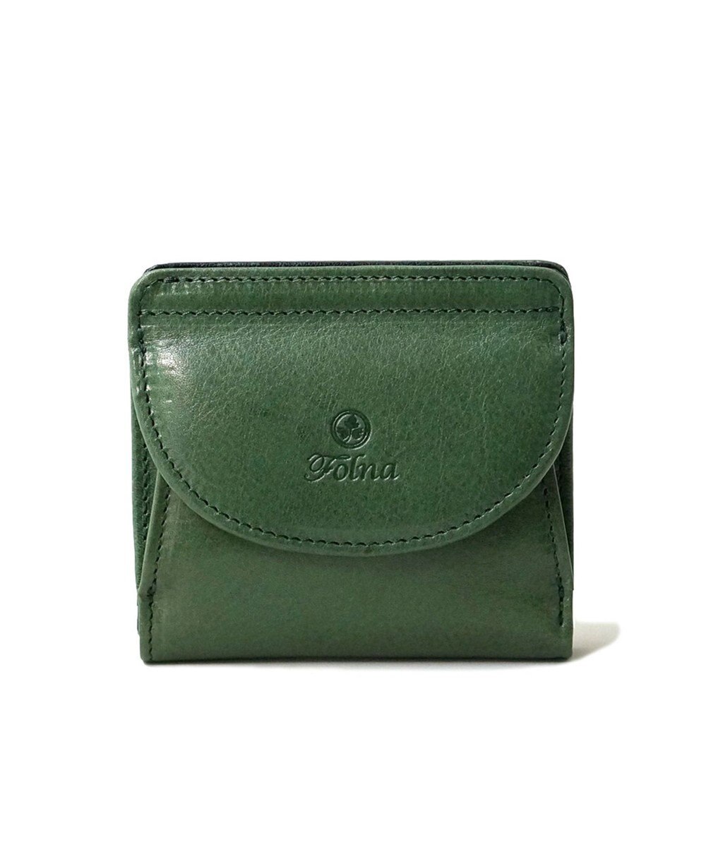 FOLNA RD ヌメオイルシュリンク二つ折り財布 