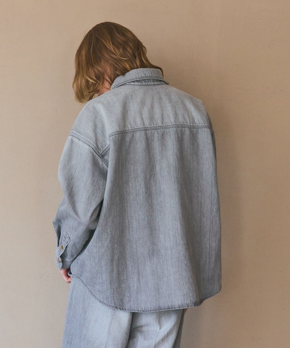 GRACE CONTINENTAL 10ozムラ糸デニムシャツ 