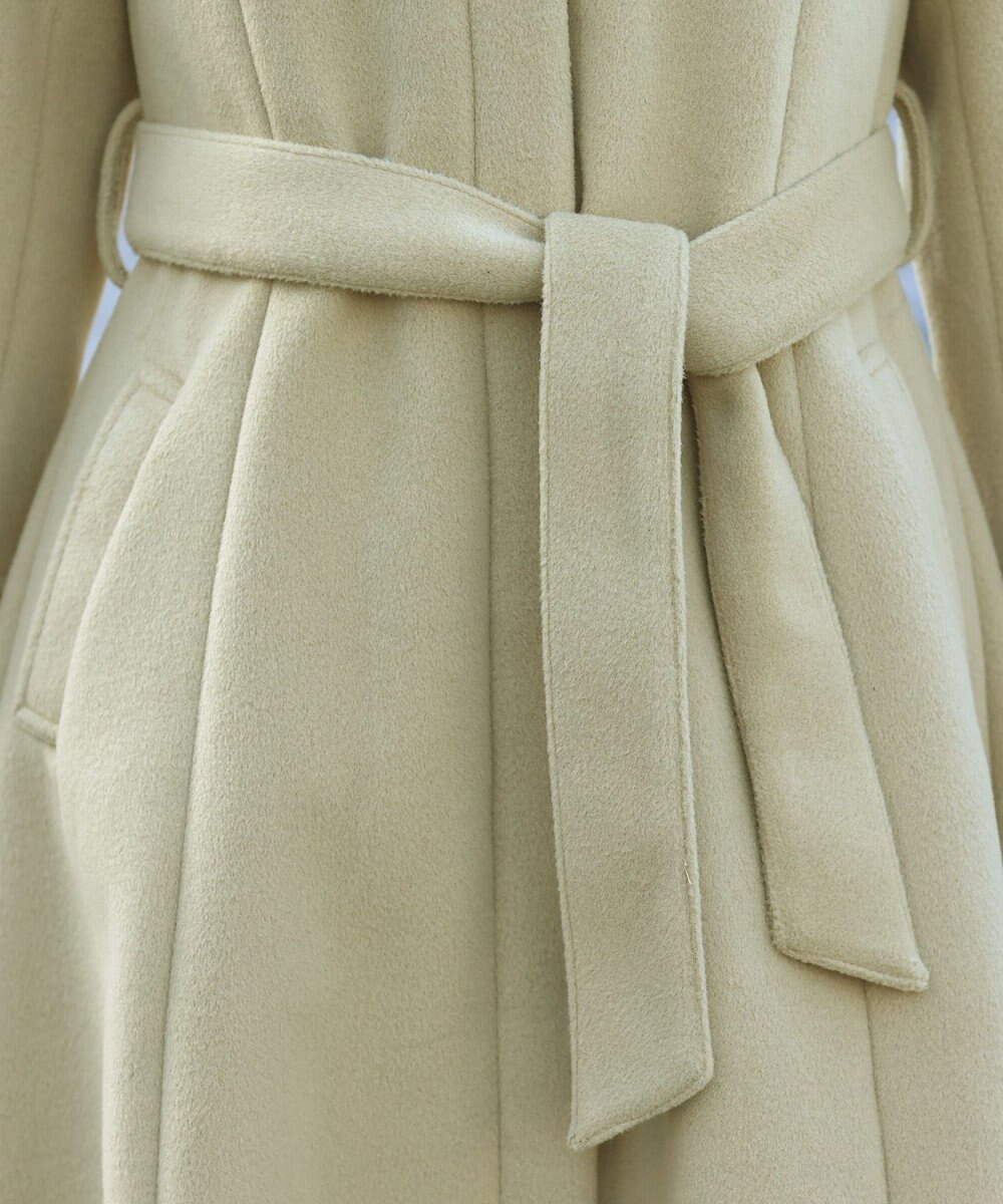 Tiaclasse フェイクウールステンカラーコート 