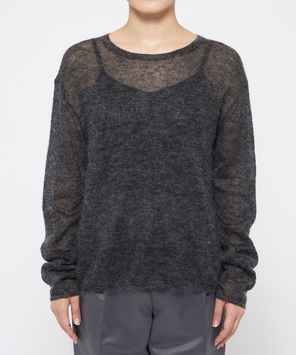 uncrave モヘアニット トップス（uncrave WHITE） 