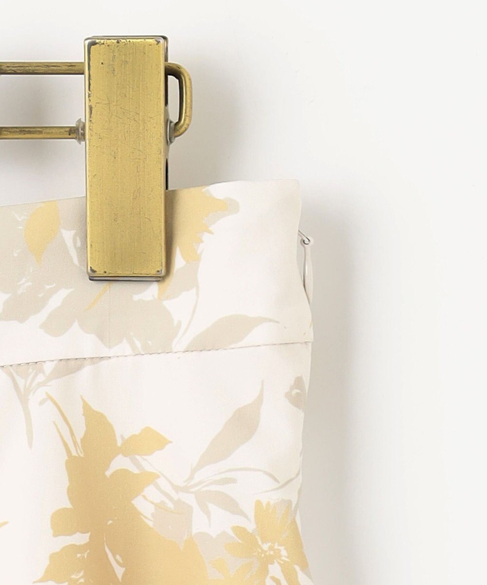 ANY SIS L 【撥水】シルエットフラワー スカート 