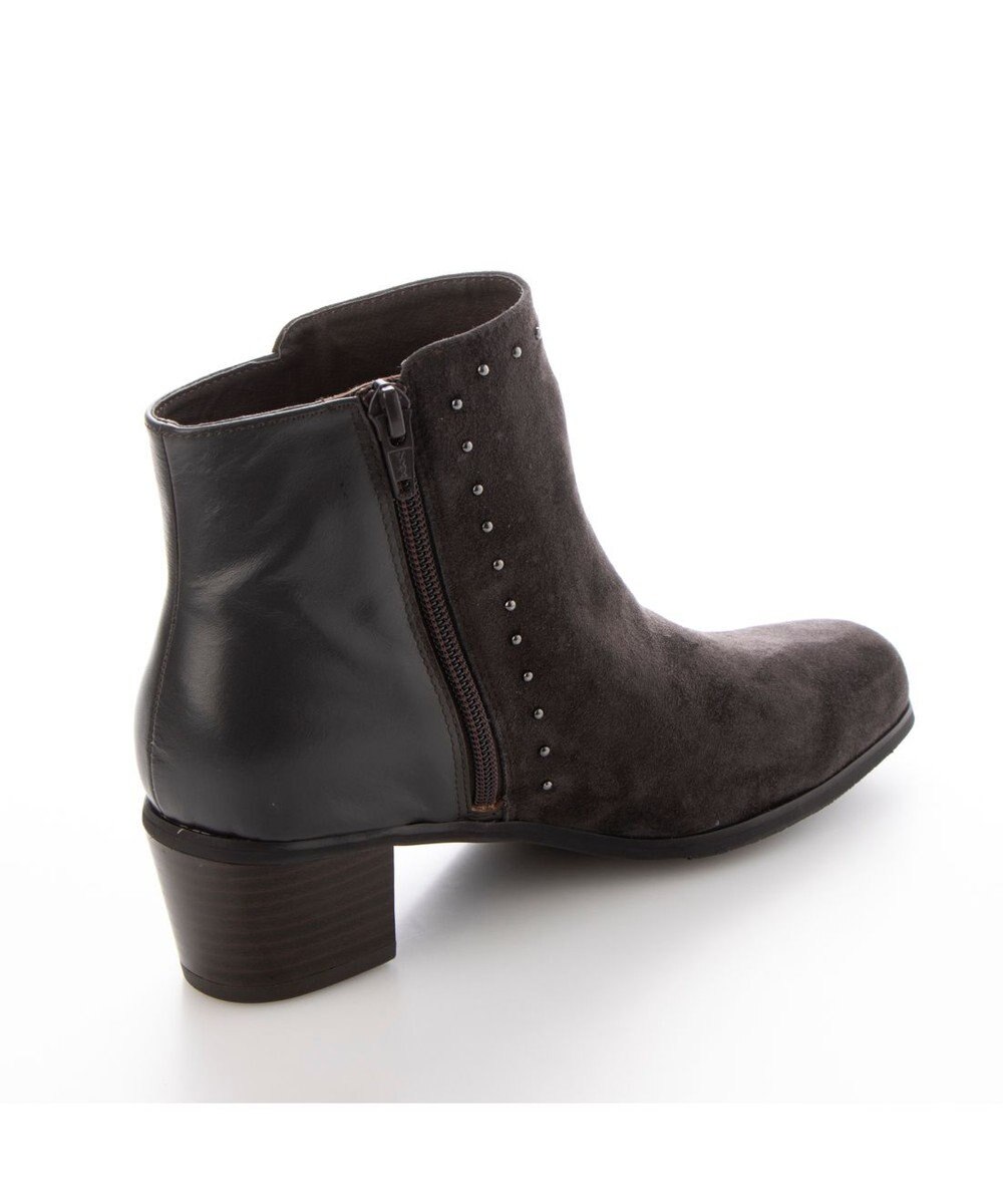 ing <ing>スクエアトゥショートブーツ 