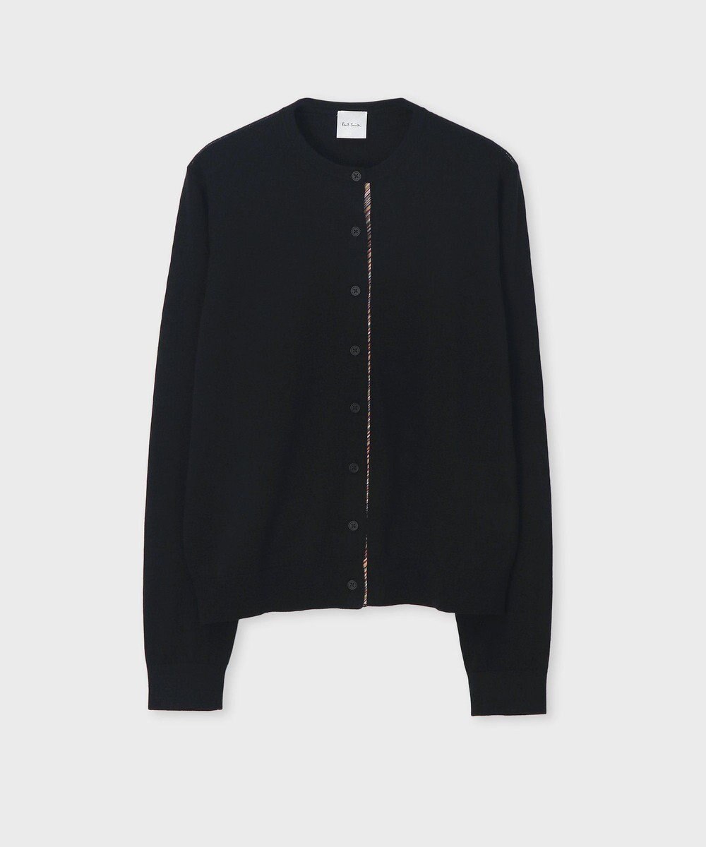 Paul Smith ドレープウール ストライプ カーディガン 
