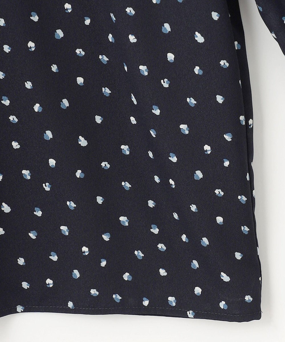 J.PRESS LADIES S ドット フラワープリント カットソー 