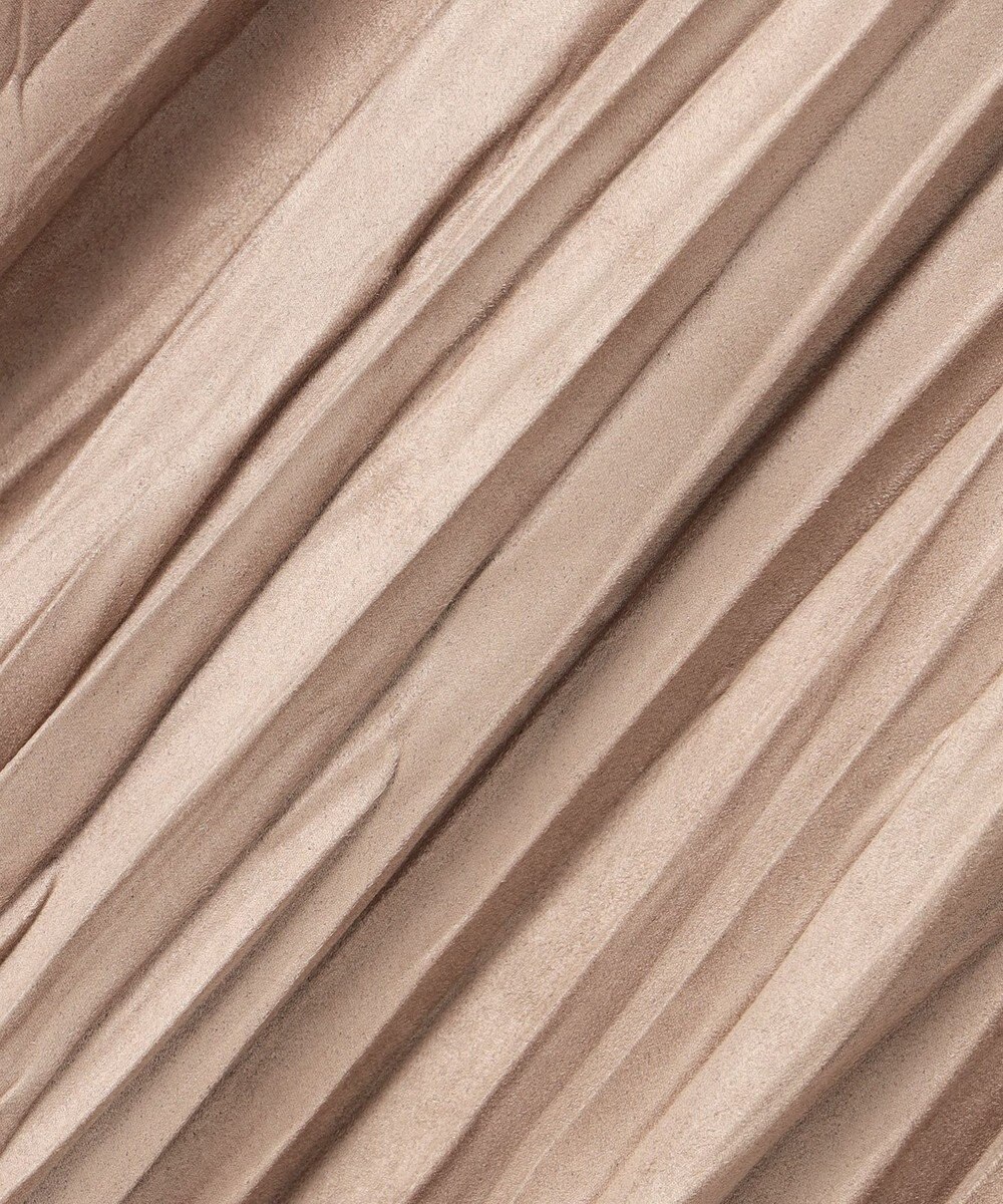 J.PRESS LADIES ライトマイクロスエード プリーツ スカート 