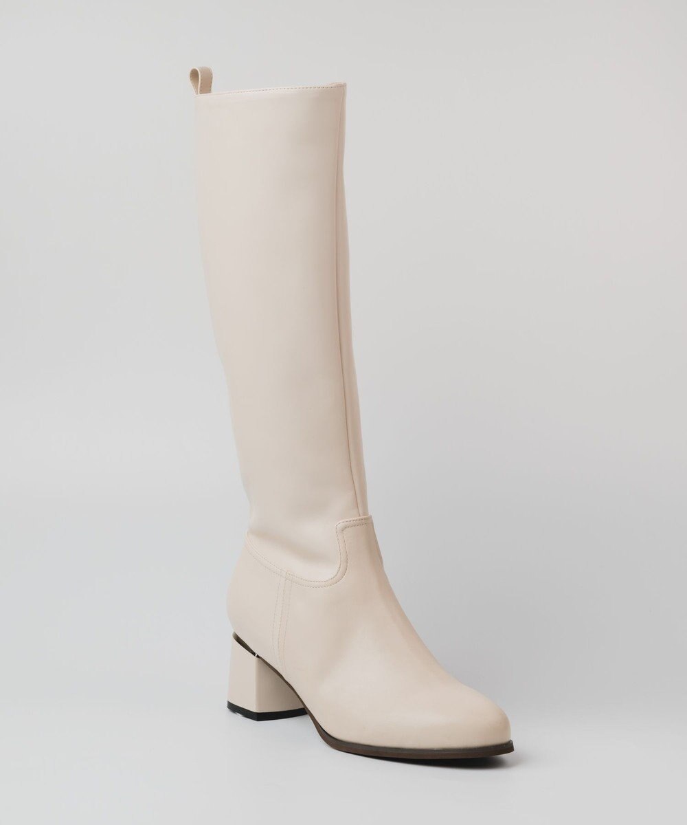 BONTRE 【PRECIEUX JOUET/プレシュウジュエ】メタルヒールロングブーツ 