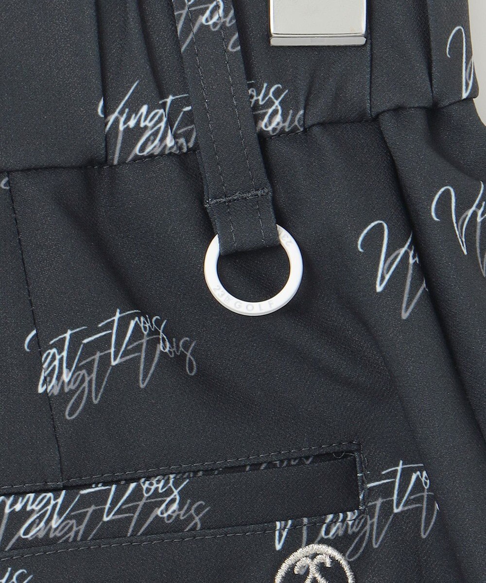 23区GOLF 着用動画あり【辻梨恵プロ着用】ロゴプリントショートパンツ 