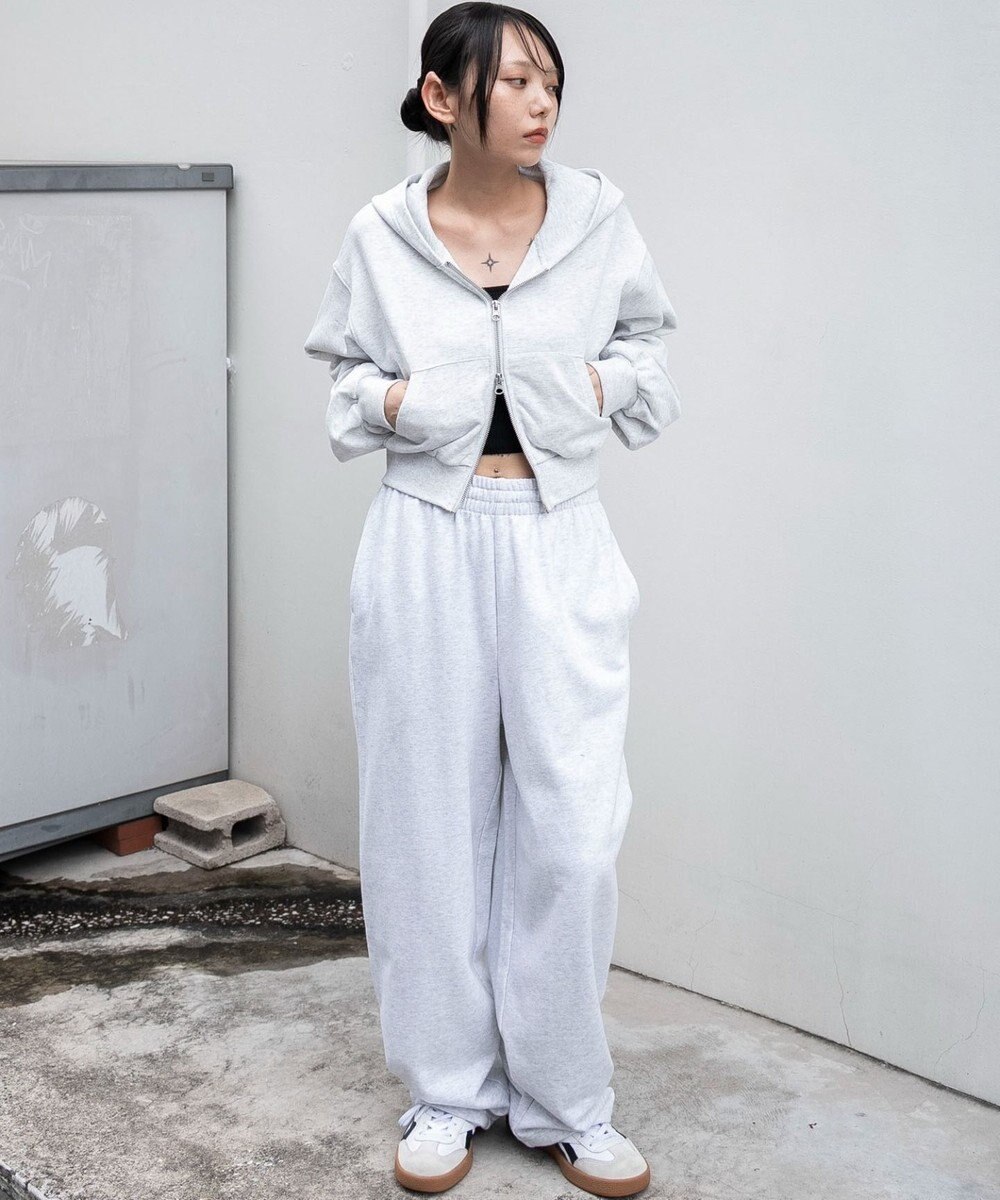 WEGO ショートZIPパーカー 