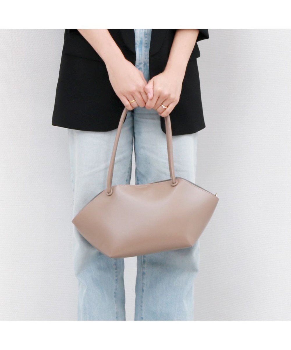 UNBILLION カシュカシュ cachecache / 横長バスケット型2wayトートバッグ 