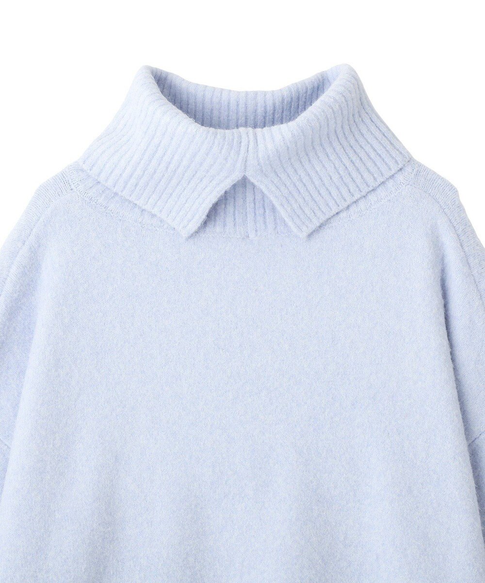 YECCA VECCA スリットタートルネックニット 