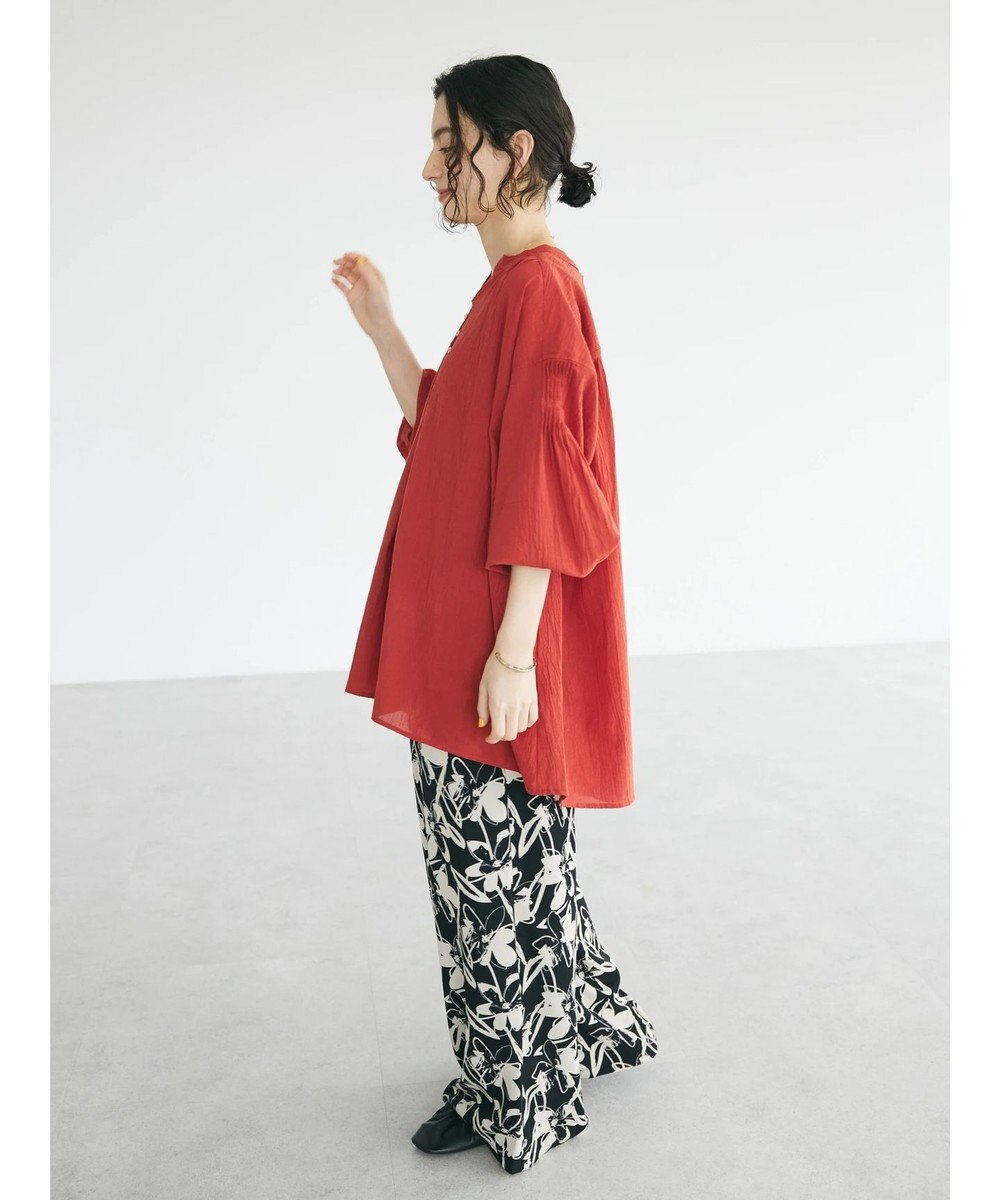 CRAFT STANDARD BOUTIQUE ジョーゼットスキッパーシャツ 