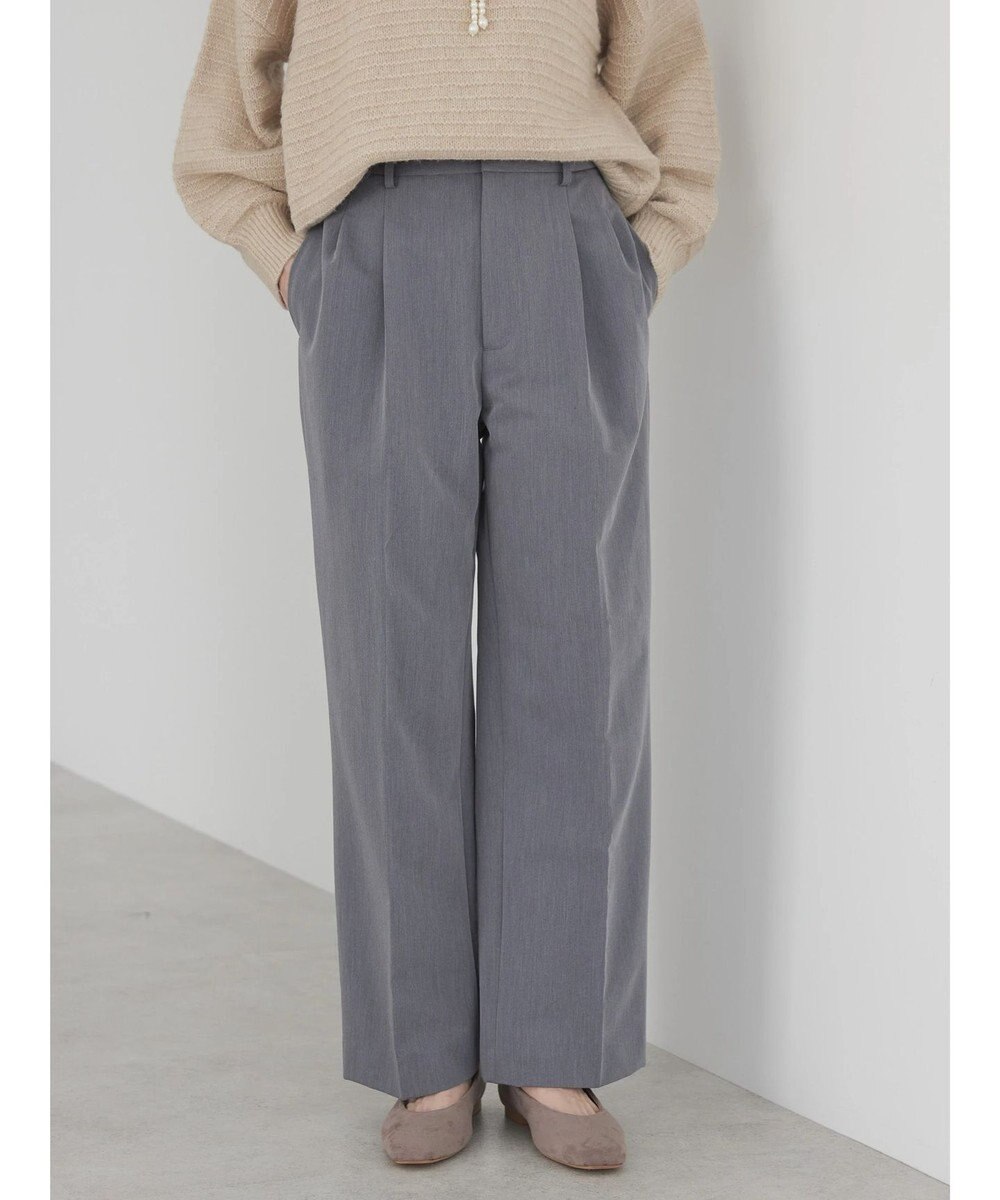 AMERICAN HOLIC 美・美・美あったかタックワイドパンツ 