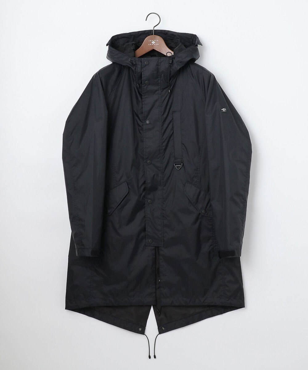JOSEPH ABBOUD MOUNTAIN 【UNISEX】リサイクルナイロンリップ コート 