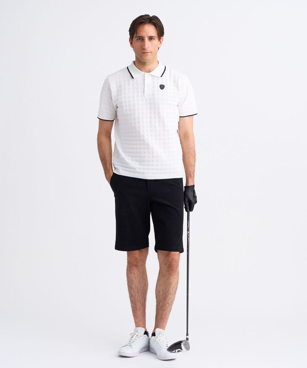 23区GOLF 【MEN】トリコットコーデュロイストレッチショートパンツ 