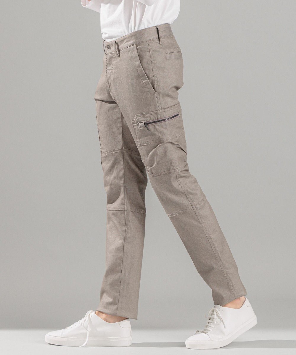 JOSEPH HOMME 新色・新型【抜群のストレッチ性/光沢素材】ハイパワーソフトストレッチ デザインパンツ/ STICK DESIGN 