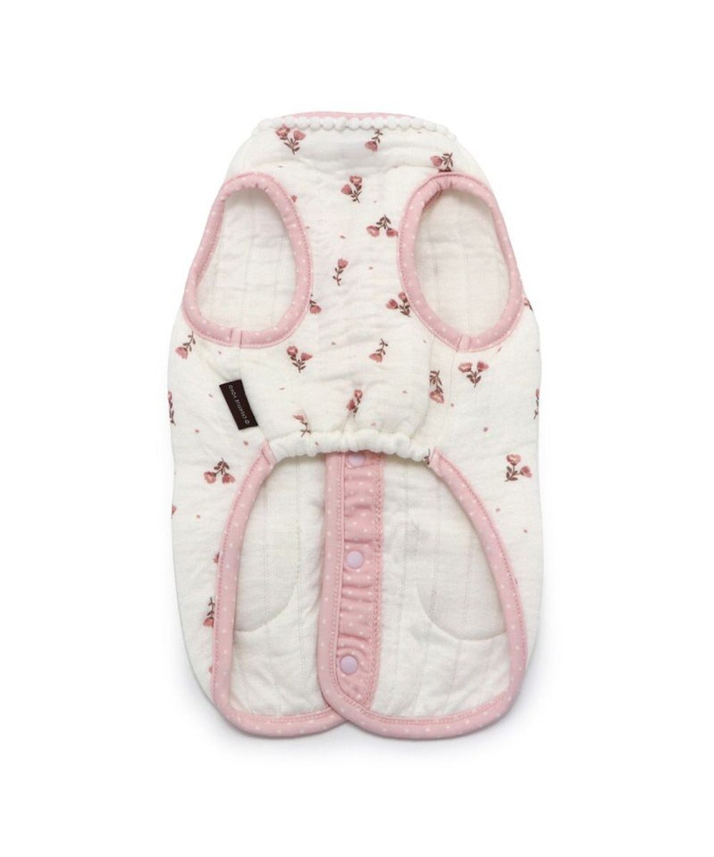 PET PARADISE ペットパラダイス  ふわりとキルト ベスト 花柄  小型犬 