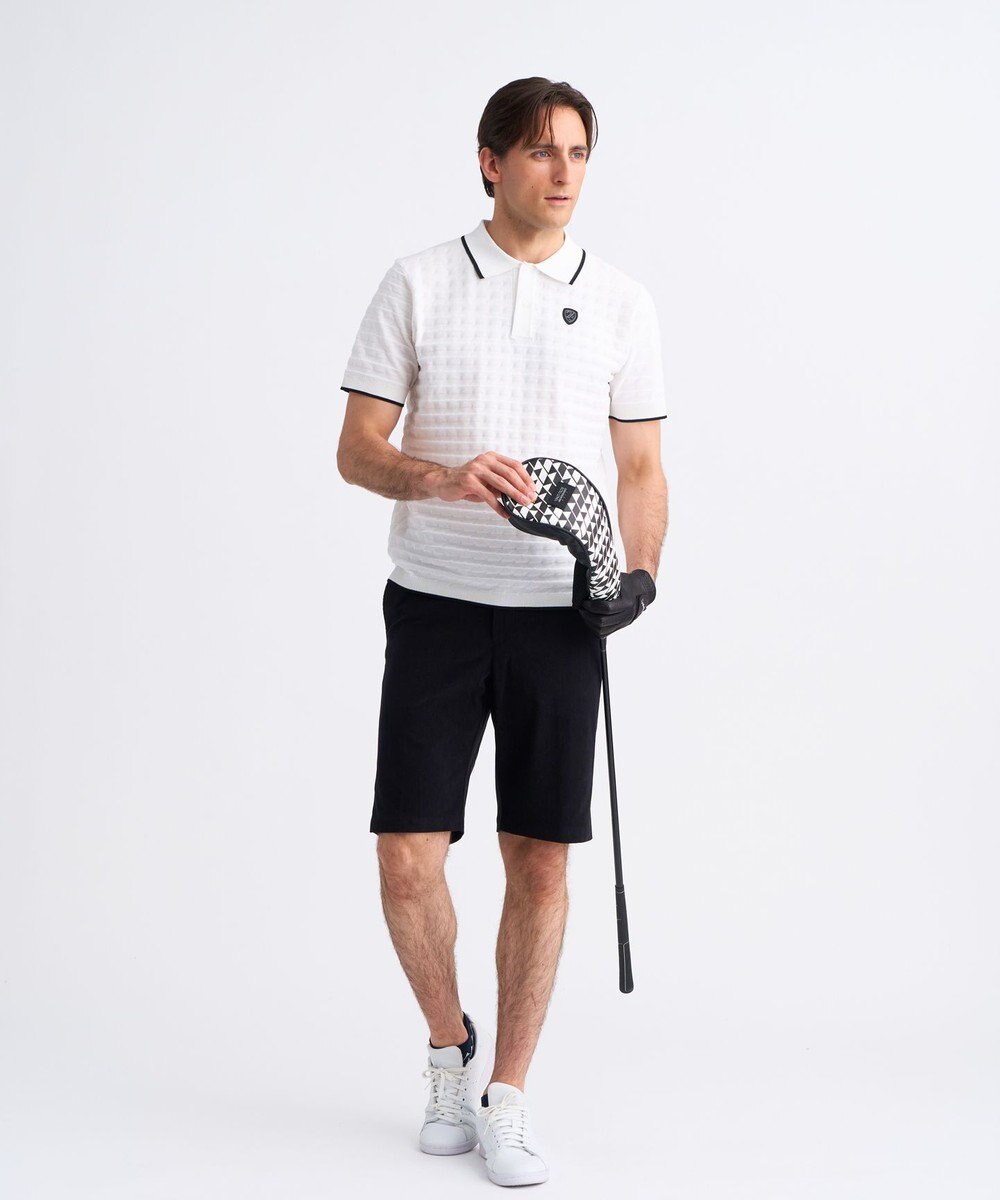 23区GOLF 【MEN】トリコットコーデュロイストレッチショートパンツ 