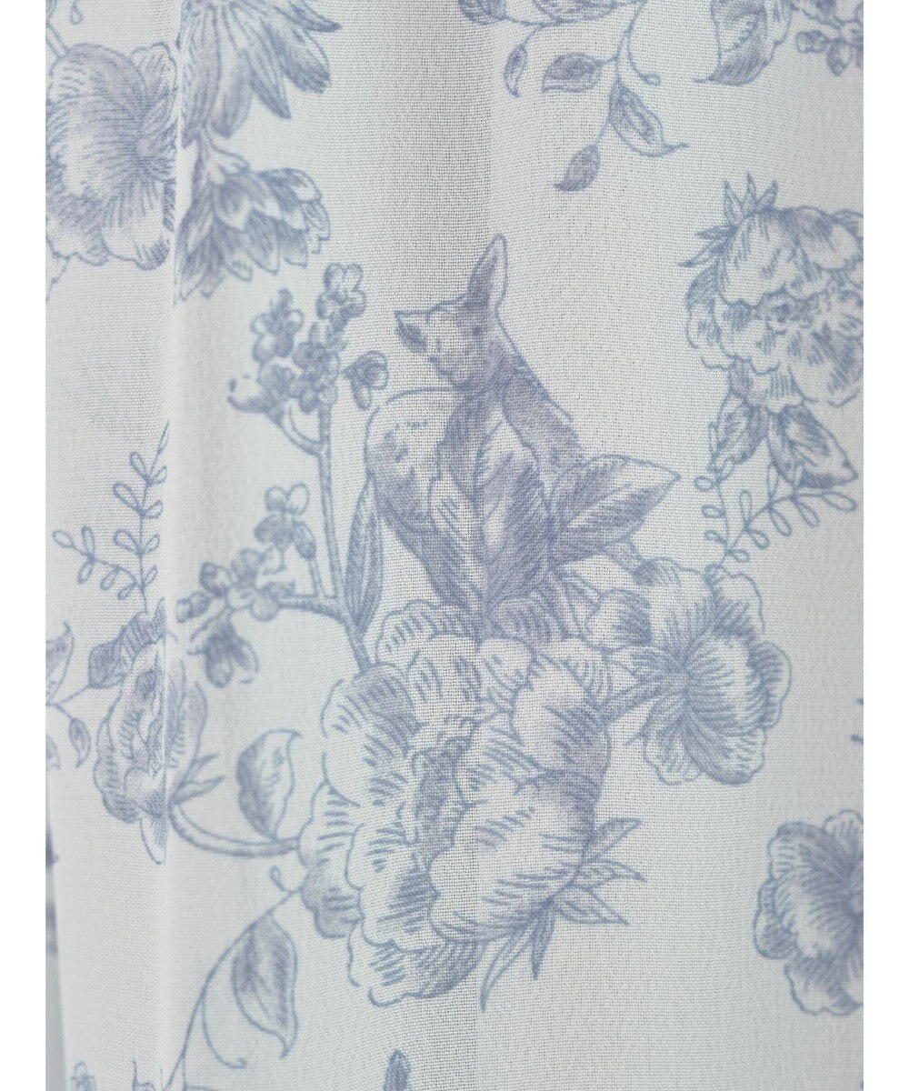 earth music&ecology 隠れバンビ花柄ワンピース 