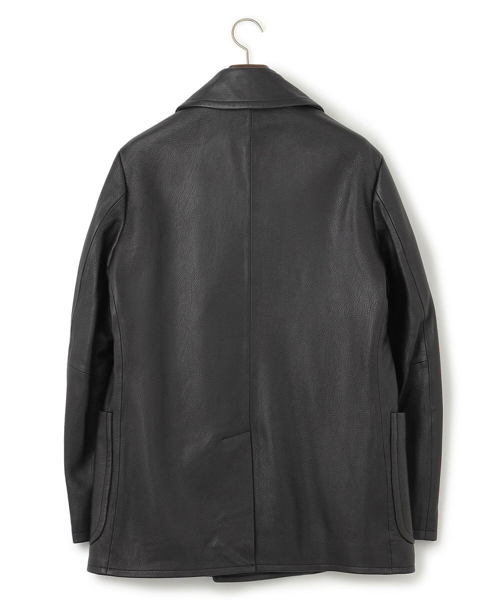 J.PRESS MEN ディアスキンレザーPコート 