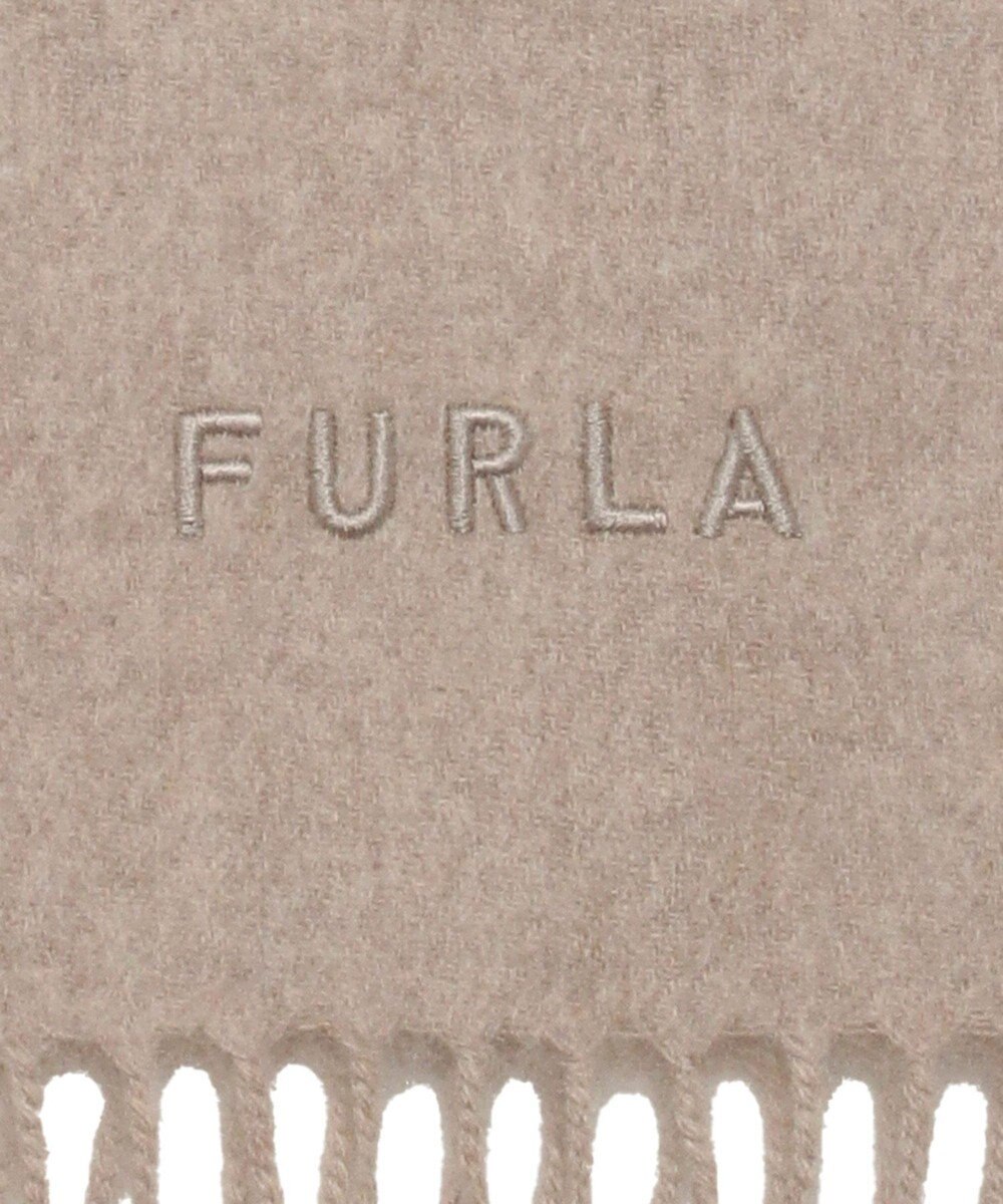 MOONBAT 【洗えるカシミヤ】FURLA カシミヤ100％ 無地ビッグマフラー／幅50cm 