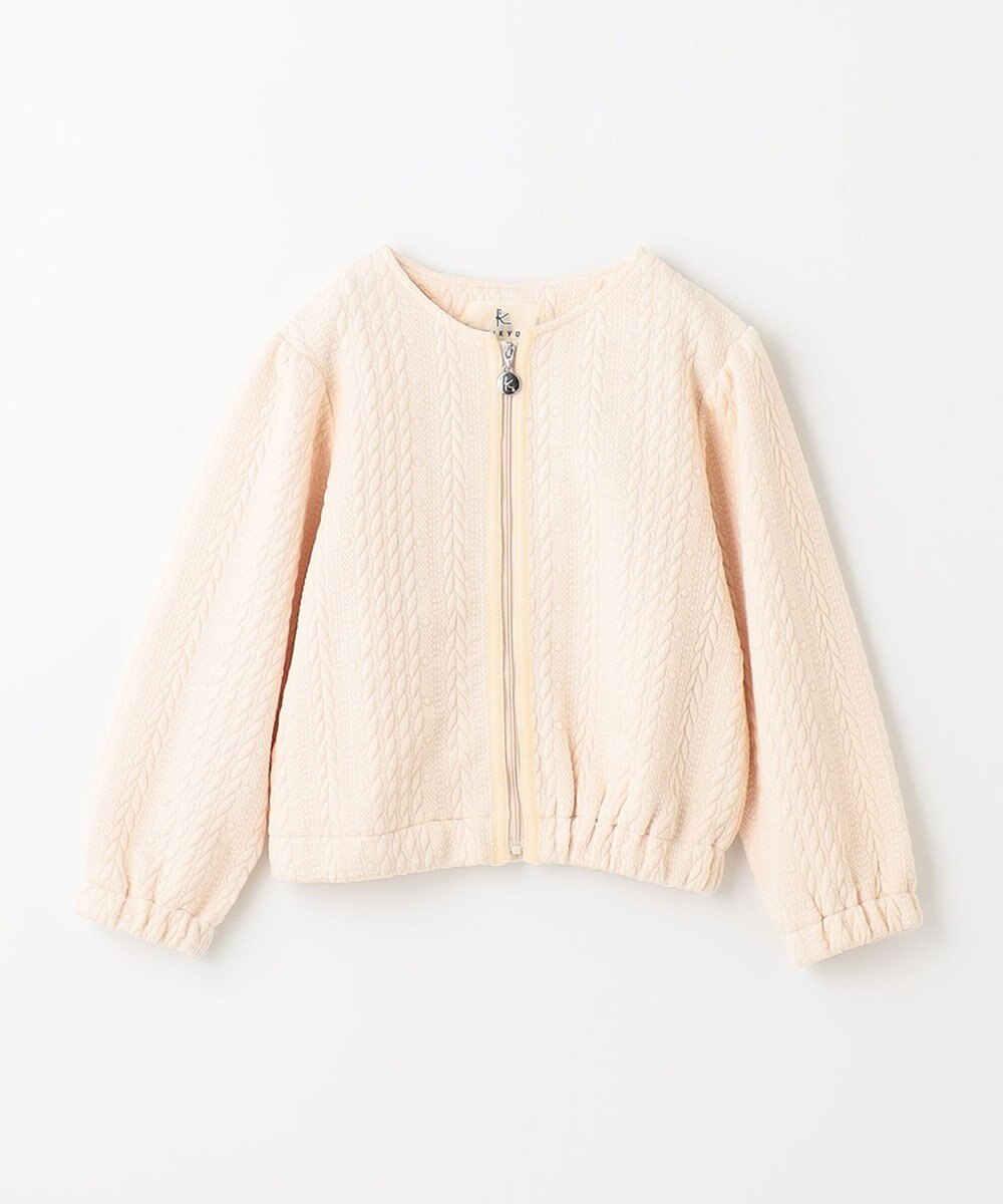 組曲 KIDS 【110-140cm】ホイップキルト ブルゾン 